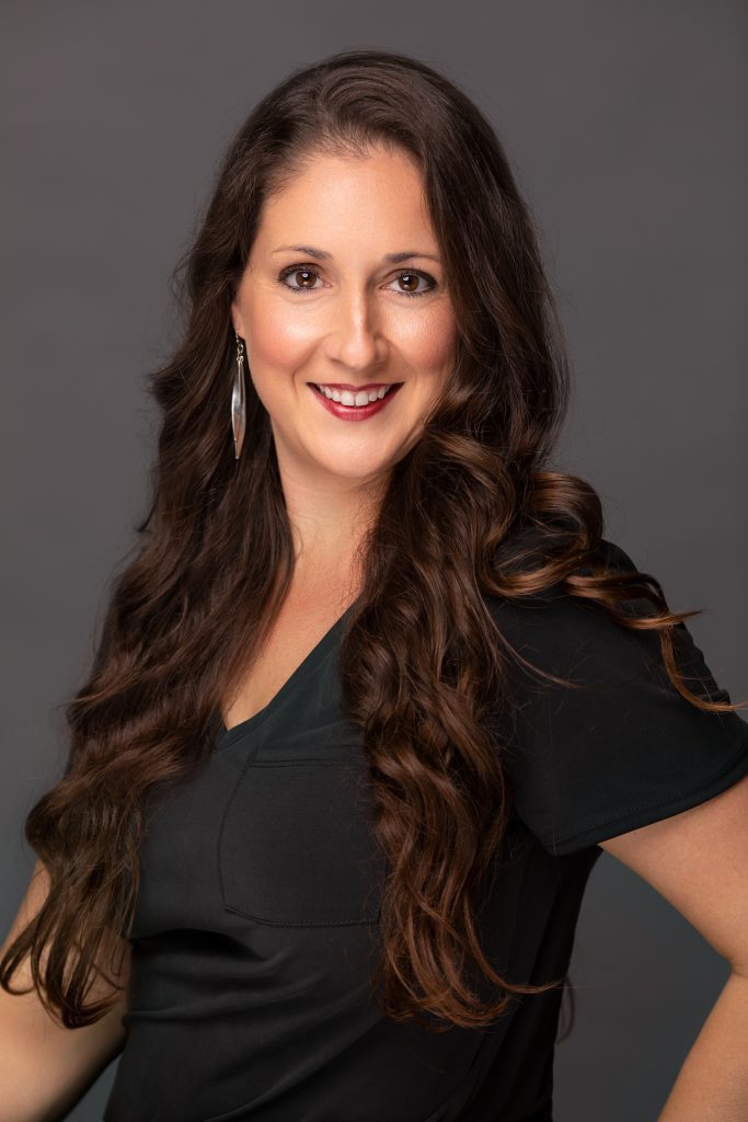 Nicole Stuart ballet instructor at Gulf Coast Dancenter. She can be seen here in a headshot