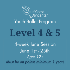 Ballet Level 4 & 5 June Summer Session