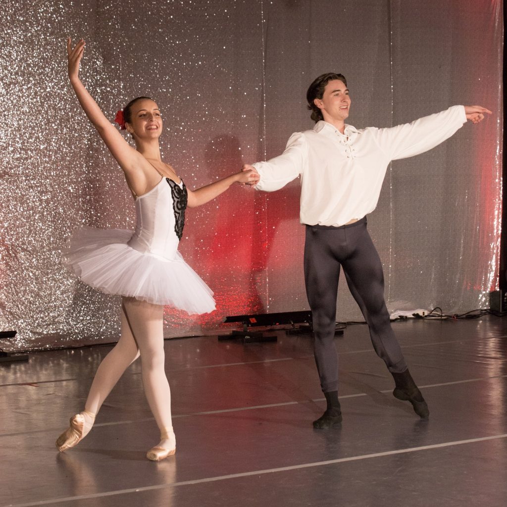 Trae Mikus and Angie performing Don Quixote at Gulf Coast Ballet Theater's Kinetic performance while using GCD as a home base during the Covid shutdowns.
